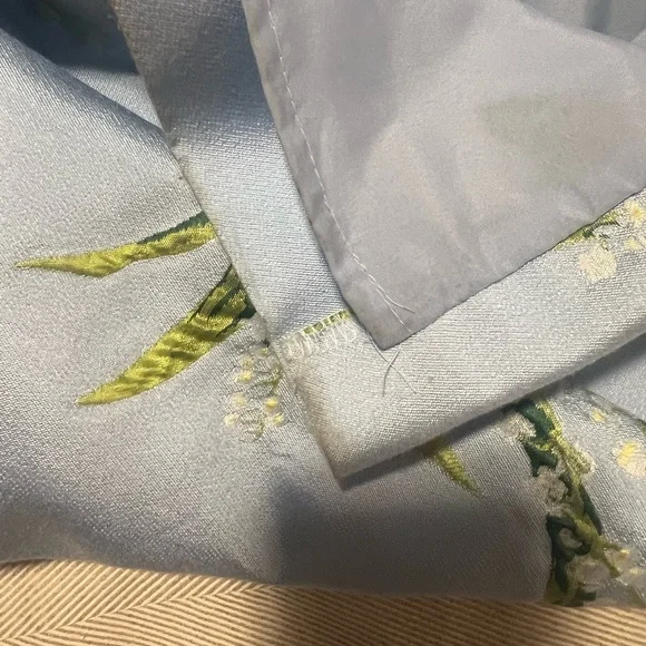 Lily of the Valley Maxi Dress in Blue and Green - Picture 8 of 9